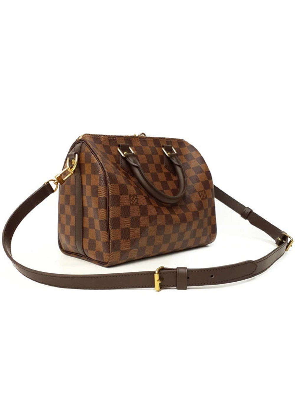 Louis Vuitton Speedy Bandouliere Bag Damier Brown